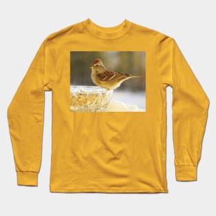 Bite to Eat - Sparrow Long Sleeve T-Shirt